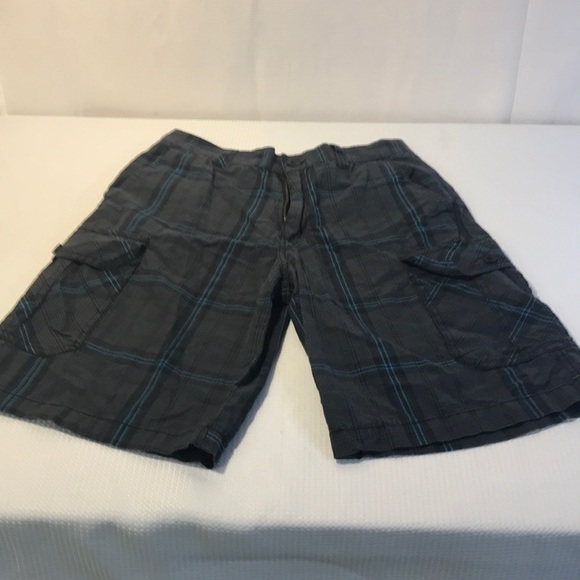 Distortion Other - Distortion gray and blue skater/cargo shorts.